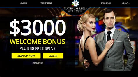 Platinum reels online casino codigo promocional